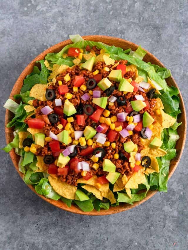 Mexican salad bowl